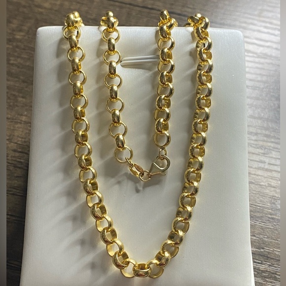 Real 18K Saudi Gold 16” Tauco Chain - Picture 1 of 1